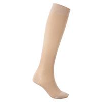 Sigvaris Comfort Class 1 Calf Compression Stockings Caramel XLG Regular Long Open Toe