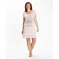 Simply Yours Reverse Stripe Nightdress