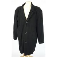 size xlarge 46 chest black smartstylish wool cashmere over coat
