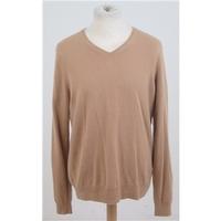 Size L light brown cashmere jumper