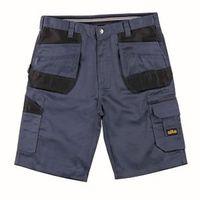 Site Jackal Grey Multi-Pocket Shorts W34\