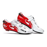 Sidi Wire Carbon Vernice White Red - Road Shoes