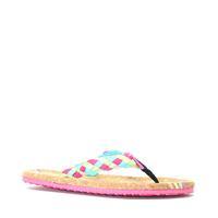 sinner womens cork sandal pink