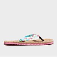 sinner womens cork sandal pink