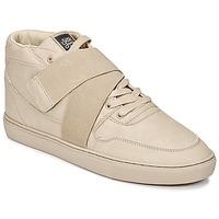 Sixth June NATION STRAP men\'s Shoes (High-top Trainers) in BEIGE