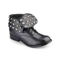 Simply Be Studded Ankle Boot EEE Fit