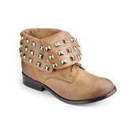 Simply Be Studded Ankle Boot EEE Fit