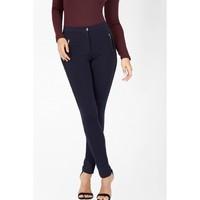 side trim fashion ponte trousers