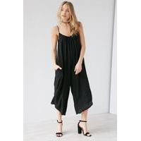 Silence + Noise Winona Oversized Jumpsuit, BLACK