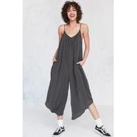 silence noise winona oversized jumpsuit grey