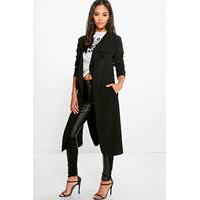 Side Split Duster - black