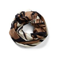 Silk Twill Snood (Fan Print / One Size)