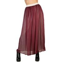 Silvian Heach FCA16132GO_MELOGRANO-GRIGIO women\'s Skirt in purple