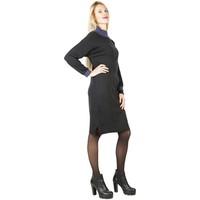 Silvian Heach PGA16404VE_BLACK-BLUE women\'s Dresses in black