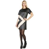 Silvian Heach FCA16280VE_BLACK-BEIGE women\'s Dresses in black