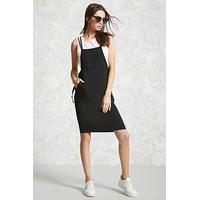 Side-Tie Square Neck Dress