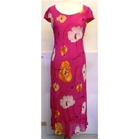 simon jeffrey collection size 12 pink floral dress