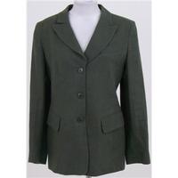 Size M green smart tailored jacket