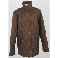 Size 10, bronze quilted casual jacket