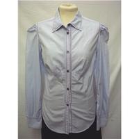 size 16 blue long sleeved shirt