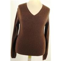 size 20 brown cashmere sweater