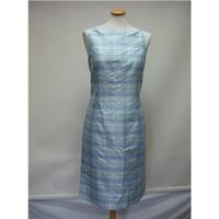 Silk Austen Reed shift dress - Size: 10/34 - Blue