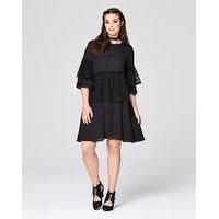 Simply Be Lace Ruffle Dress