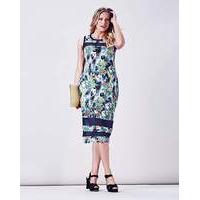 Simply Be Tropical Print Bodycon Dress