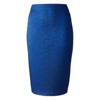 simply blue pencil skirt