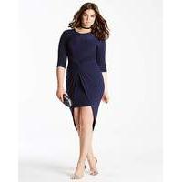 Simply Be by Night Knot Dip Back Dress