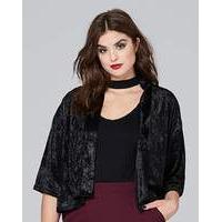 simply be velvet kimono jacket