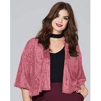 Simply Be Velvet Kimono Jacket