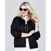 Simply Be Airtex Bomber Jacket