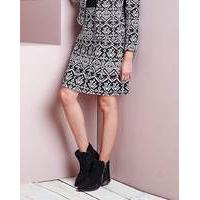 Simply Be Jacquard Aztec Skirt