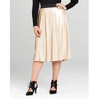 Simply Be Rose Gold Sequin Skirt