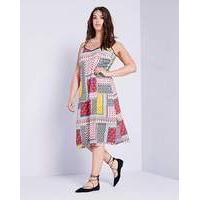 Simply Be Print Cami Midi Dress