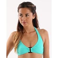 Sitges Rectangle Halter Top - Green