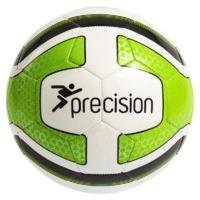 Size 4 White, Lime Green & Black Football Training Ball