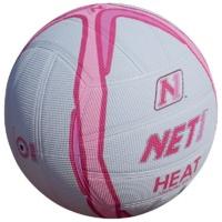 Size 5 White & Pink Net1 Heat Netball