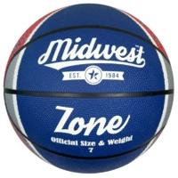 Size 7 Blue White Red Midwest Zone Basketball