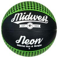 Size 3 Black Green Midwest Neon Basketball