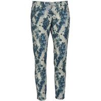 Sisley 4M59X71M6 women\'s Cropped trousers in blue