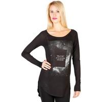 Silvian Heach FCA16456TS_BLACK women\'s Vest top in black