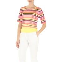 Silvian Heach Fcp16290manw Twinset women\'s T shirt in Multicolour