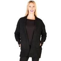 silvian heach pga16407cd black womens cardigans in black