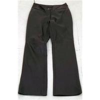Size 12 brown leather trousers