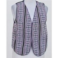 Size S, multi-coloured waistcoat