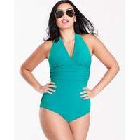 Simply Yours Plunge Halterneck Swimsuit