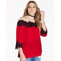 Simply Be Off The Shoulder Blouse