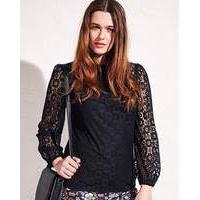 simply be long sleeve lace top